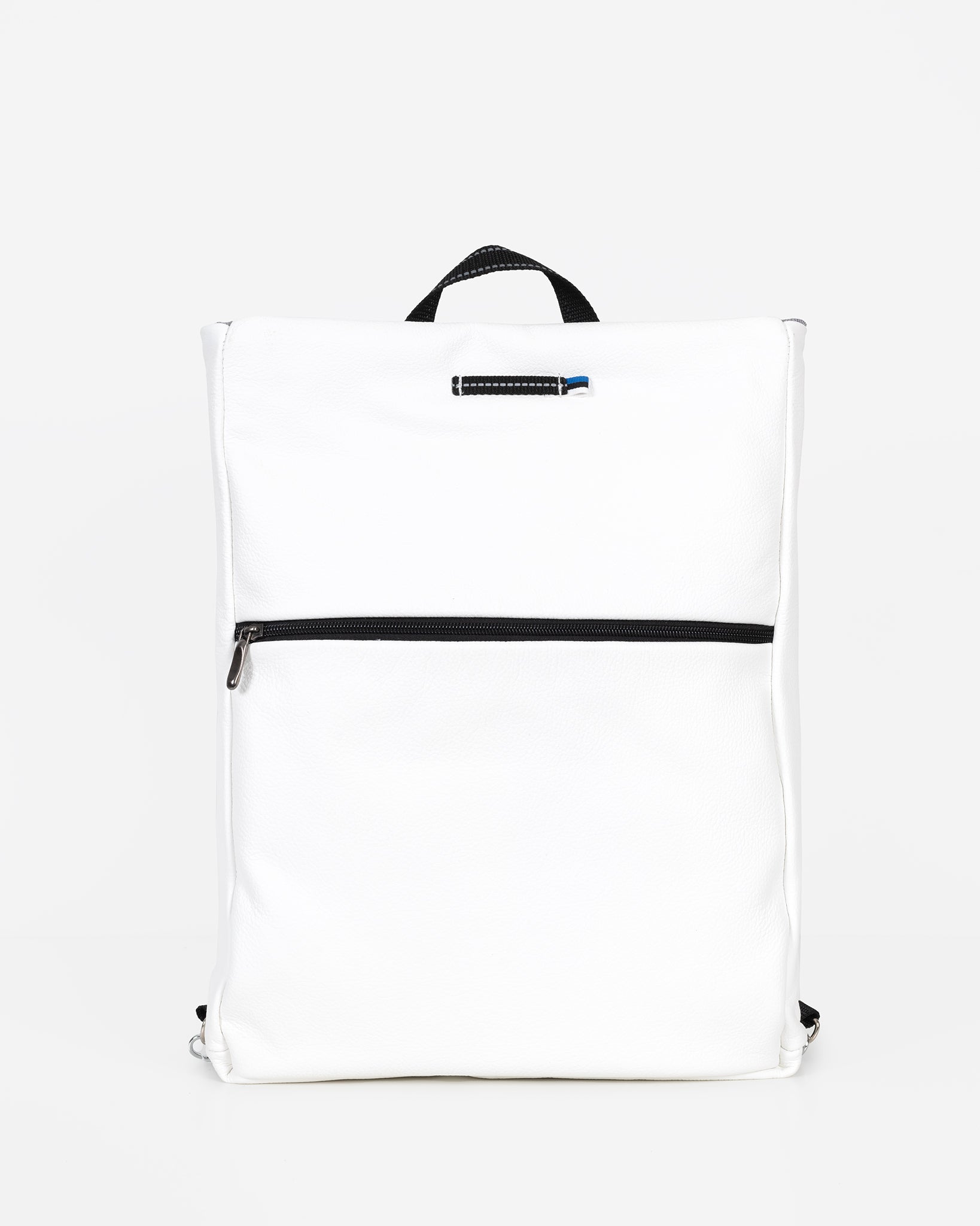 Barbara - nahast seljakott, valge